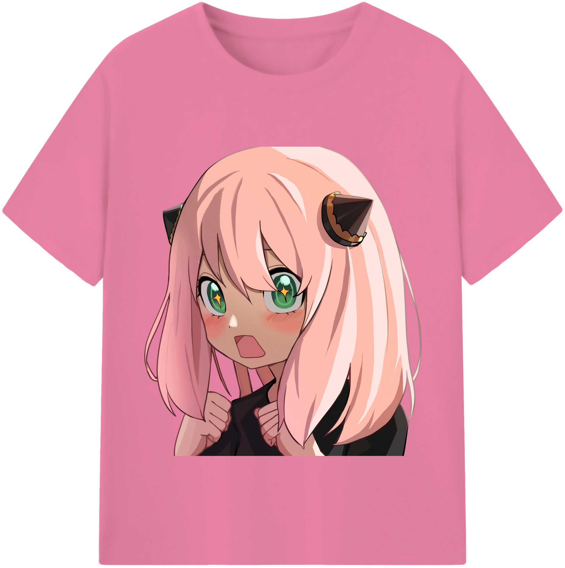 （画像用） SPY×FAMILY间谍家家酒 綿100％半袖Tシャツ（フロントプリント）